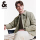 杰克·瓊斯（JACK&JONES）男裝衣服秋冬短款羽絨服男保暖外套合集 224323005淺橄欖綠 S 170