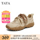 他她（TATA）可可豆復(fù)古運動鞋女透氣休閑鞋德訓(xùn)鞋2025阿甘鞋GPD01AM5 米/杏 36