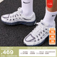耐克（NIKE）官方男子復(fù)古跑鞋風(fēng)透氣運(yùn)動(dòng)鞋夏季新款 P-6000 IB3081 001塵光子色/淺煙灰/煤黑/山峰白 44
