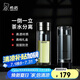 希諾雙層玻璃杯男茶水分離杯高檔泡茶杯子車載水杯XN-9339本色 340mL