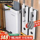 佳幫手拖把家用一拖凈免手洗2025帶桶一套平板墩拖布拖地神器彩虹刮刮樂 【雙拖把】窄縫7彩虹拖把+4塊布