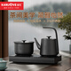金灶（KAMJOVE）順泉自動上水電熱水壺 茶臺茶具燒水壺提梁壺 0.8L電茶爐316不銹鋼恒溫茶藝壺T8