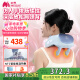 妙界（MIAOJIE）R3頸椎按摩器肩頸按摩儀斜方肌腰背熱敷頸部脖子肩膀多功能按摩送長輩生日520禮物男女 藍(lán)