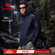 猛犸象（MAMMUT）【紅標(biāo)】Macun 2.0 男士戶(hù)外防風(fēng)防潑水連帽夾克外套軟殼 黑色 M