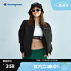 Champion冠軍夾克女2025春季新款美式潮流棒球外套休閑風(fēng)開衫 黑色 M