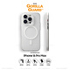 猩球衛(wèi)士膚感磁吸殼適用蘋果16ProMax手機(jī)殼磨砂全包iphone16e保護(hù)套15Pro/14Plus/13簡約光柵Magsafe外殼 【透白白邊 （磁吸款）】磨砂膚感保護(hù)殼 iPhone15Pro