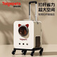 TAIGEPETS貓包外出便攜貓咪背包寵物拉桿箱雙肩包多貓神器狗狗大容量行李箱 米白色拉桿包【可折疊+萬向輪】 貓包尺寸【43*37*24cm】