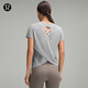 lululemon丨Fast and Light 女士運(yùn)動(dòng)短袖 T 恤運(yùn)動(dòng)上衣 LW3GCOS 海鷗灰 S /6