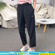 耐克（NIKE） 女褲子 2025夏季新款運(yùn)動(dòng)褲跑步健身褲舒適親膚快干透氣休閑褲 主推/Dri-FIT梭織直筒/曬圖退10 L (165/70A)
