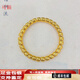 可穎足金999老型珠手串男女黃金情侶手串手鏈金包銀送女友禮物 金2克-總重約110克-老型珠手串
