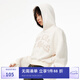 MLMR MY LIFE MY RULES秋季新款寬松短款顯瘦潮流太空棉連帽衛(wèi)衣女士M23333010 膚色 M 165