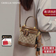 CASELLA KOURZCK輕奢包包女包單肩包女士斜挎包生日七夕情人節(jié)禮物送女朋友老婆 咖啡色（7倉直發(fā)/當日次日達） ck小眾品牌送老婆實用走心高級感