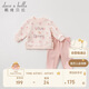 戴維貝拉（DAVE＆BELLA）女童衛衣套裝兒童衣服洋氣童裝小童女寶寶春季兩件套休閑
