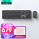 羅技（Logitech）K950無(wú)線藍(lán)牙鍵盤(pán)  雙模靜音鍵盤(pán)辦公鍵盤(pán)薄膜筆記本電腦手機(jī)Mac平板ipad鍵盤(pán) 全尺寸家用超薄便攜 K950+M650【黑色鍵鼠套裝】