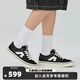 VISION STREET WEAR官方 STICK復(fù)古低幫翻毛皮帆布鞋運(yùn)動休閑男女經(jīng)典板鞋 經(jīng)典黑 40