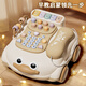 班迪萌（BANDIMENG）嬰兒音樂(lè)電話車兒童玩具1-3歲寶寶仿真電話座機(jī)早教玩具生日禮物 大號(hào)早教萌鴨電話車+打地鼠 新生兒見面禮實(shí)用周歲禮物