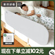 果然好奇（BOLIN BOLON）旅行床護(hù)欄 寶寶防摔防護(hù)欄擋板免安裝外出便攜式可折疊圍欄 巖灰 1.2m 單面裝 -免安裝帶旅行袋
