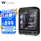 Thermaltake（Tt）The Tower 600 海景房機箱 電腦主機（MATX主板/支持背插/支持420水冷/4090顯卡/水平橫躺） 黑色