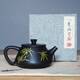 茗垚云南建水紫陶茶壺彩填石瓢壺漢瓦壺手工高檔禮盒養(yǎng)生茶具精品套裝 竹雨聽軒石瓢壺單壺款 200ml 201ml-300ml