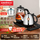 金灶（KAMJOVE） 自動(dòng)上水電熱水壺電茶爐耐熱玻璃煮茶器煮茶壺黑茶自動(dòng)加水燒水壺全自動(dòng)茶臺燒水壺 0.9L 底部上水款+紫外線(xiàn)消毒鍋