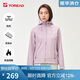 探路者（TOREAD）軟殼服女 秋冬戶外防風(fēng)保暖加絨軟殼衣徒步旅行夾克衫登山服外套