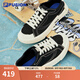 FILA FUSION斐樂女鞋帆布鞋女 低幫板鞋POP輕質(zhì)帆布鞋休閑運(yùn)動(dòng)鞋女 黑-BK 36