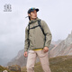 KOLON SPORT可隆男士戶(hù)外防風(fēng)夾克防潑水徒步梭織風(fēng)衣多口袋外套