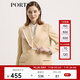 PORTS寶姿女裝 秋冬新品氣質(zhì)通勤夾克SL9J014LWE008 米駝色 S (4)