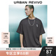 UR2025夏季新款男裝時(shí)尚休閑萌寵刺繡圓領(lǐng)短袖T恤UMY450027 中灰 M