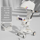 看寶貝（lookbaby）高景觀(guān)嬰兒車(chē)0-6歲用折疊可坐嬰兒推車(chē)遛娃神器溜娃神器 白彩虹+餐盤(pán)+座墊+遮陽(yáng)蓬