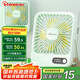 賽億風(fēng)寶定時USB小風(fēng)扇蓄電款電風(fēng)扇折疊輕薄扇小臺扇迷你便攜風(fēng)扇學(xué)生床頭辦公室輕音桌面扇4000mA