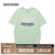 斯凱奇（Skechers）短袖夏季男女款休閑T恤中性圓領(lǐng)寬松顯瘦上衣L122U199
