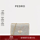 PEDRO氣質(zhì)小香風(fēng)粗花呢鏈條腋下斜挎包女包生日禮物送女友PW2-76610041 綜合色 S