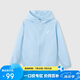 亞瑟士（asics）童裝夏季男女童UPF50+防曬衣服梭織外套332241053107 1406藍(lán) 140