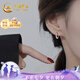 中國黃金花朵銀耳釘女士時尚耳飾耳扣純銀七夕情人節(jié)禮物送女友老婆生日 花朵銀耳扣【品牌禮盒】