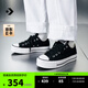 匡威（Converse）官方All Star Lift女低幫帆布鞋典厚底鞋黑色560250C 黑色/560250C 36