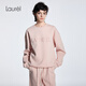 Laurèl【長(cháng)絨棉】新款寬松休閑logo衛衣女LWD366Z005DX 淺粉色 M
