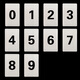 數字卡片1-100純數字小孩學(xué)習認工具兒童認知寶寶玩具板教具1到10 0-9各一張