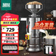 猛世商用豆?jié){機早餐店用全自動磨漿機磨米漿機食堂酒店大型免過濾豆腐腦機渣漿分離現(xiàn)磨MS-100標準版