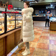皮爾卡丹（pierre cardin）狐貍毛領(lǐng)羽絨服女新款2025冬季中長(cháng)款白鴨絨時(shí)尚百搭保暖顯瘦外套 白杏色 狐貍毛 S 80-115斤