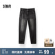 森馬（Semir）牛仔褲男純棉2025春季復(fù)古水洗長(zhǎng)褲時(shí)尚百搭錐形褲子109125124102