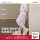 Aimer kids愛慕兒童家居服奶皮AK onemile兒童套頭長袖上衣睡衣長褲男孩女孩 女睡褲AK142E241 170