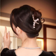 東義嚴(yán)選發(fā)夾飾女2025款高級(jí)感后腦勺盤發(fā)抓夾鯊魚夾子發(fā)飾發(fā)卡東大門頭飾