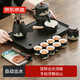 京東京造茶具整套 套裝茶壺帶茶盤手繪錦繡山河旋轉(zhuǎn)出水茶具16件家用茶具