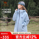 駱駝（CAMEL）沖鋒衣硬殼單層男女外套中性風(fēng)三防登山服女士短外套