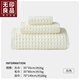 無(wú)印良品全棉洗臉毛巾男士洗澡專用浴巾純棉100%加大加厚不掉毛吸水洗臉巾 三件套-白色【方巾+毛巾+浴巾】