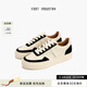 FOOT INDUSTRY足下工業(yè)「品牌經(jīng)典」網(wǎng)球板鞋百搭板鞋男女同款厚底增高運(yùn)動(dòng)休閑 黑色 45