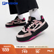 FILA FUSION斐樂(lè)潮牌女鞋BANK II專業(yè)滑板鞋2024冬新款運(yùn)動(dòng)鞋板鞋 黑/果醬紫-BC 38