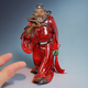 美陶（MEI TAO）《引福歸堂》 石灣公仔 陶瓷鐘馗中式客廳辦公室玄關(guān)裝飾看家擺件 鐘馗引福歸堂（彩釉款）31公分高