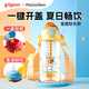 貝親miiiiichan嗨玩 兒童水杯 吸管杯 大容量 500ml(氣球小狗)